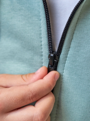 328-ОЛ. Костюм детский  на молнии, олива, хлопок 65%, 35% ПЭ, 3-х нитка без начеса 98,104,110,116