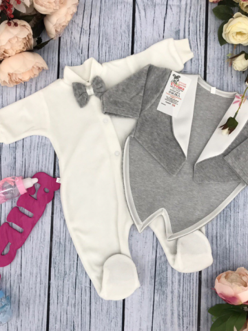 Купить оптом 115-С. Комбинезон с пиджаком,80% хлопок интерлок, 20% ПЭ велюр в Самаре