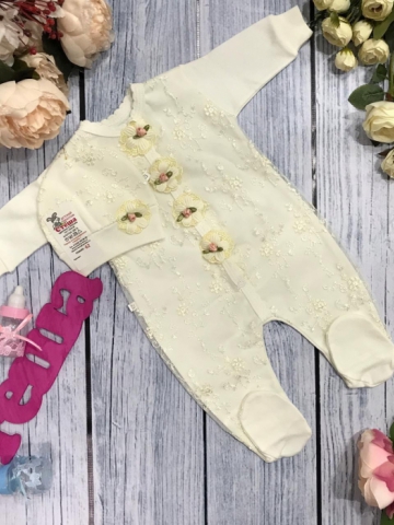 Купить оптом 122. Комбинезон с шапкой,100% хлопок интерлок в Самаре