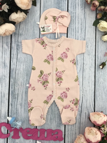 280. Комбинезон "Роза", хлопок 100 % интерлок