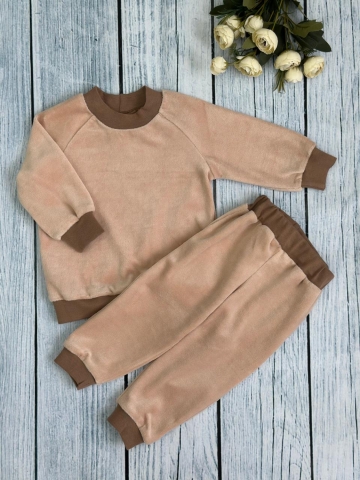 Купить оптом 343. Костюм ясельный, 80% хлопок, 20% ПЭ 80-86-92 в Самаре